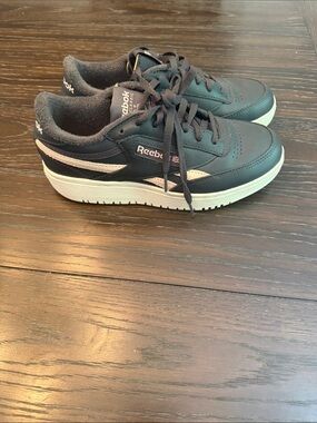 Reebok Black Sneakers with White Accents